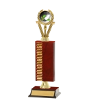 Classic Wave Pattern Trophy