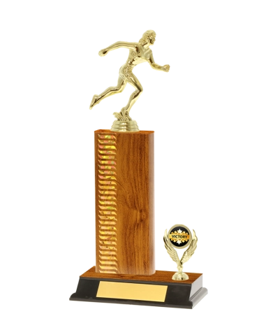 Classic Wave Pattern Trophy