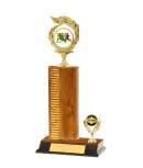 Classic Wave Pattern Trophy