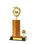 Classic Wave Pattern Trophy