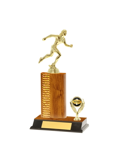 Classic Wave Pattern Trophy