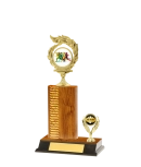 Classic Wave Pattern Trophy