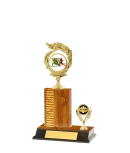 Classic Wave Pattern Trophy