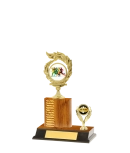 Classic Wave Pattern Trophy