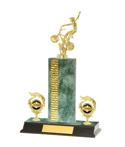 Classic Wave Pattern Trophy