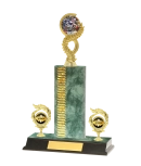 Classic Wave Pattern Trophy