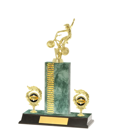 Classic Wave Pattern Trophy