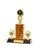 Classic Gold Edged Trophy