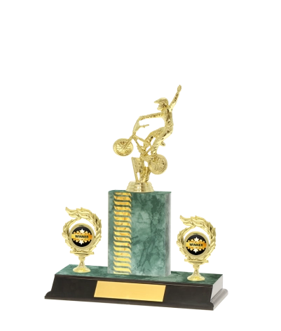 Classic Wave Pattern Trophy