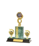 Classic Wave Pattern Trophy