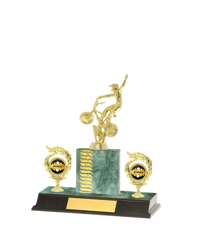 Classic Wave Pattern Trophy