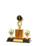 Classic Gold Edged Trophy