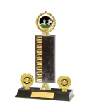 Classic Wave Pattern Trophy