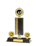 Classic Wave Pattern Trophy