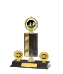 Classic Wave Pattern Trophy