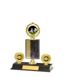 Classic Wave Pattern Trophy