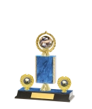 Classic Gold Edged Trophy