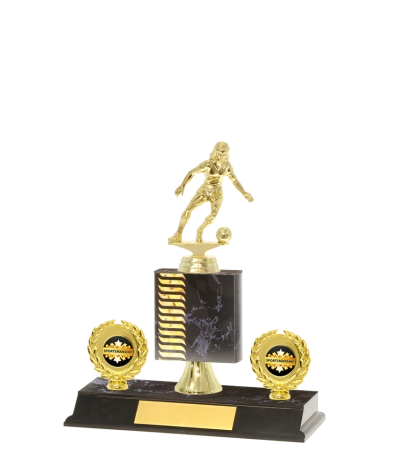 Classic Wave Pattern Trophy