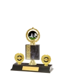 Classic Wave Pattern Trophy