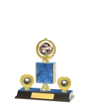 Classic Gold Edged Trophy
