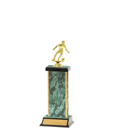 Capped Gold Edged Trophy