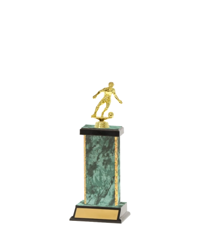 Capped Gold Edged Trophy