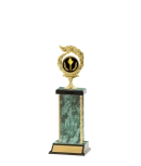 Capped Gold Edged Trophy