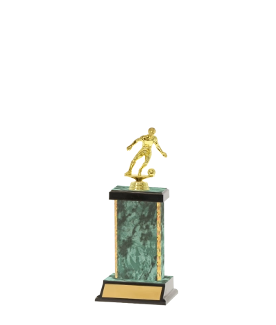 Capped Gold Edged Trophy