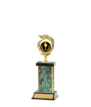 Capped Gold Edged Trophy