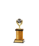 Capped Wave Pattern Trophy