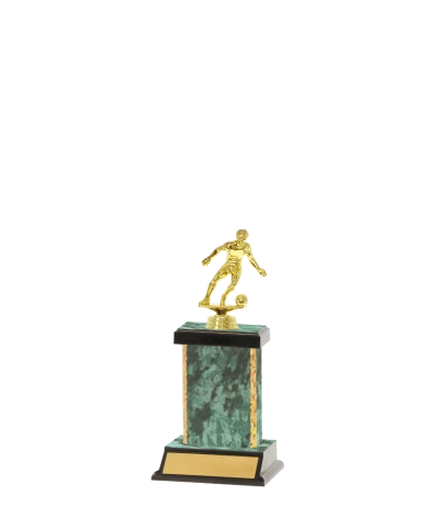 Capped Gold Edged Trophy