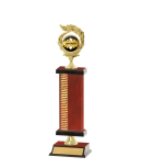 Capped Wave Pattern Trophy