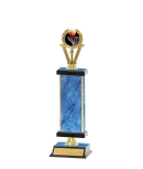 Capped Gold Edged Trophy