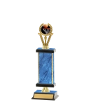 Capped Gold Edged Trophy