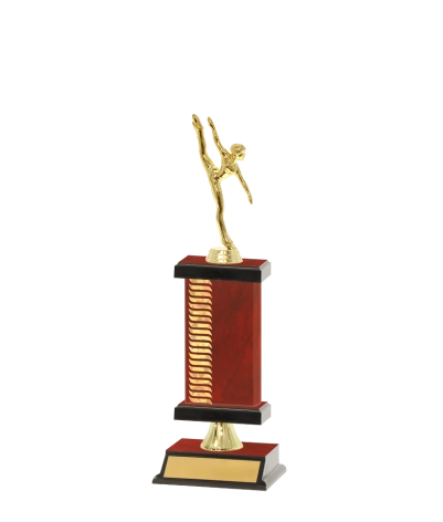 Capped Wave Pattern Trophy