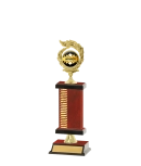 Capped Wave Pattern Trophy