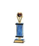 Capped Gold Edged Trophy
