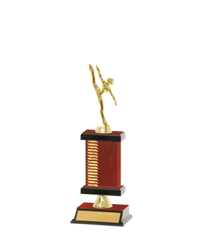 Capped Wave Pattern Trophy