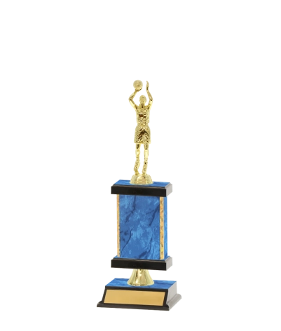 Capped Gold Edged Trophy