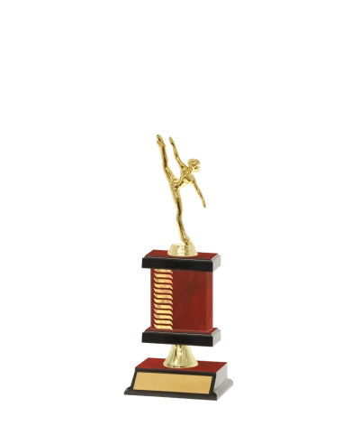 Capped Wave Pattern Trophy