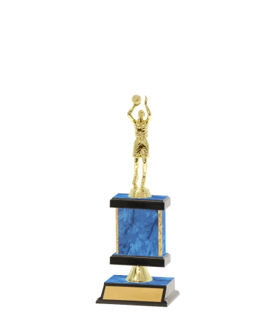 Capped Gold Edged Trophy