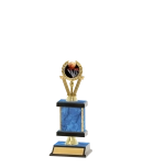 Capped Gold Edged Trophy