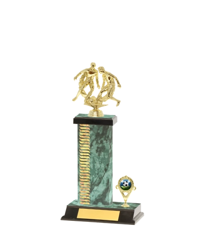 Capped Wave Pattern Trophy