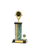 Capped Wave Pattern Trophy