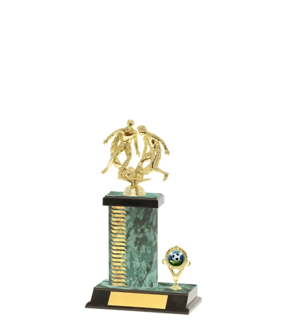 Capped Wave Pattern Trophy