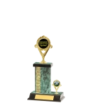 Capped Wave Pattern Trophy