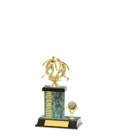 Capped Wave Pattern Trophy