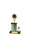 Capped Wave Pattern Trophy