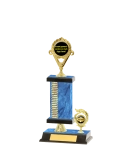 Capped Wave Pattern Trophy