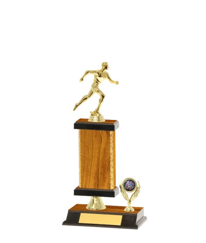 Capped Gold Edged Trophy